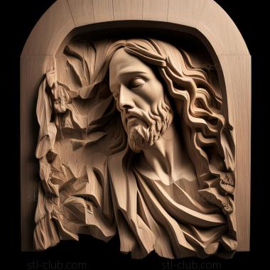 3D model st jesus (STL)